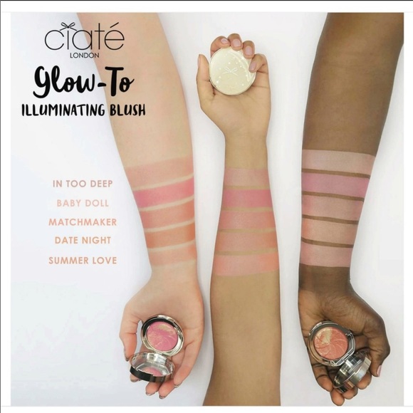 NIB Ciate London powder blush eyeliner trio NIB - Picture 5 of 11